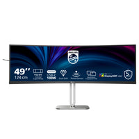 Philips 5000 series 49B2U5900C/27 computer monitor 124 cm (48.8") 5120 x 1440 pixels Dual QHD LCD Black