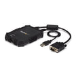 StarTech.com Laptop-to-Server KVM Console with Rugged Housing - TAA