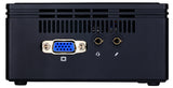 GIGABYTE GB-BACE-3160 PC/workstation barebone 0.69L sized PC Black J3160 1.6 GHz