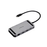 Targus DOCK429GL laptop dock/port replicator Wired USB4 Silver