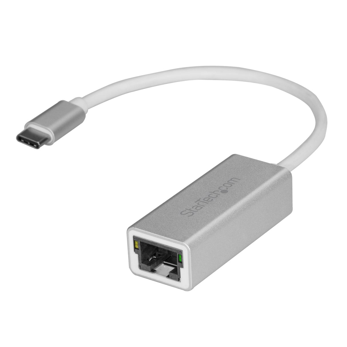 StarTech.com USB-C to Gigabit Ethernet Adapter, Aluminum, Thunderbolt 3 / 4 Compatible, USB Type C Network Adapter