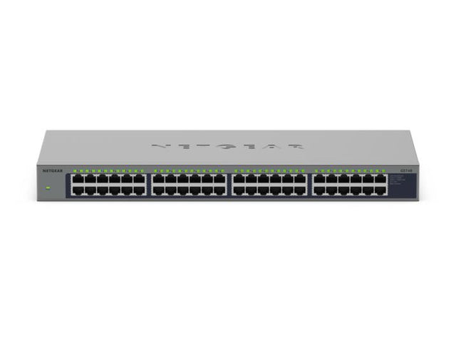 NETGEAR GS748 Unmanaged Gigabit Ethernet (10/100/1000) Grey