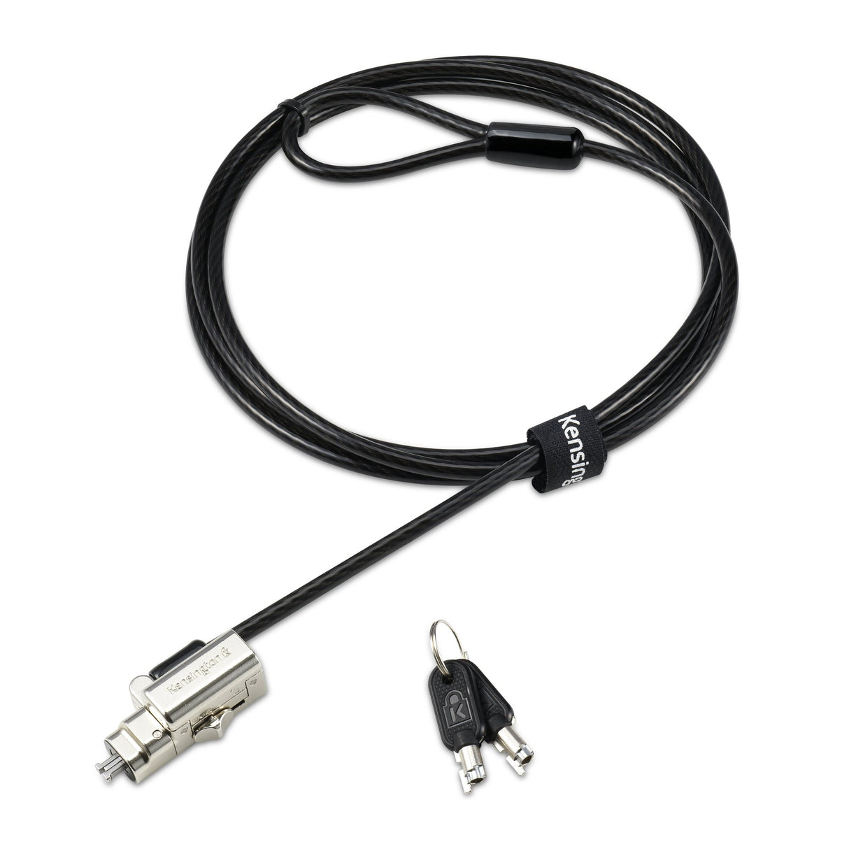 Kensington Universal 3-in-1 2.0 Keyed Laptop Lock, MK