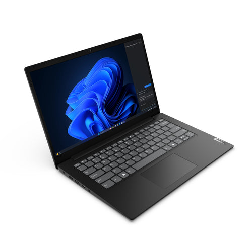 Lenovo V14 G5 IRL Intel Core 5 210H Laptop 35.6 cm (14") Full HD 8 GB DDR5-SDRAM 256 GB SSD Wi-Fi 6 (802.11ax) Windows 11 Pro Black English