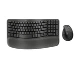 Logitech Wave Keys and Lift Combo keyboard Mouse included Universal Bluetooth QWERTY US English Graphite