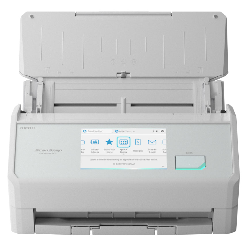Ricoh ScanSnap IX2500 ADF scanner 600 x 600 DPI A4 White