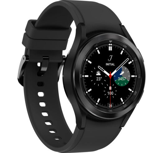 Samsung Galaxy Watch4 Classic 3.05 cm (1.2") OLED 42 mm Digital 396 x 396 pixels Touchscreen 4G Black Wi-Fi GPS (satellite)