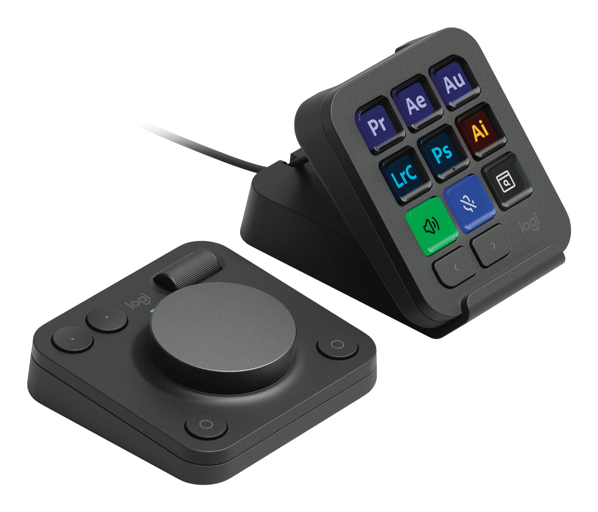 Logitech MX Creative Console Keypad Bluetooth/USB Graphite