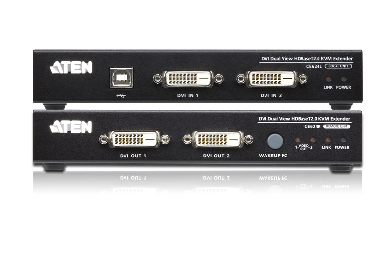 ATEN CE624-AT-U KVM extender Transmitter & receiver