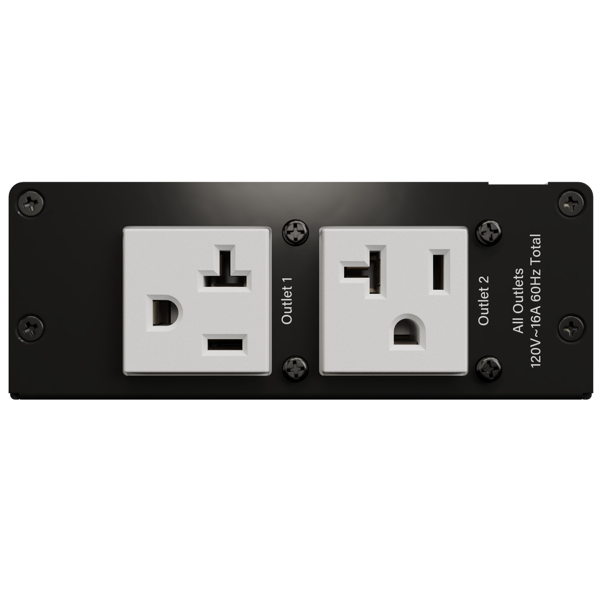 Middle Atlantic PDX-220C power distribution unit (PDU) 2 AC outlet(s) 0U Black, White