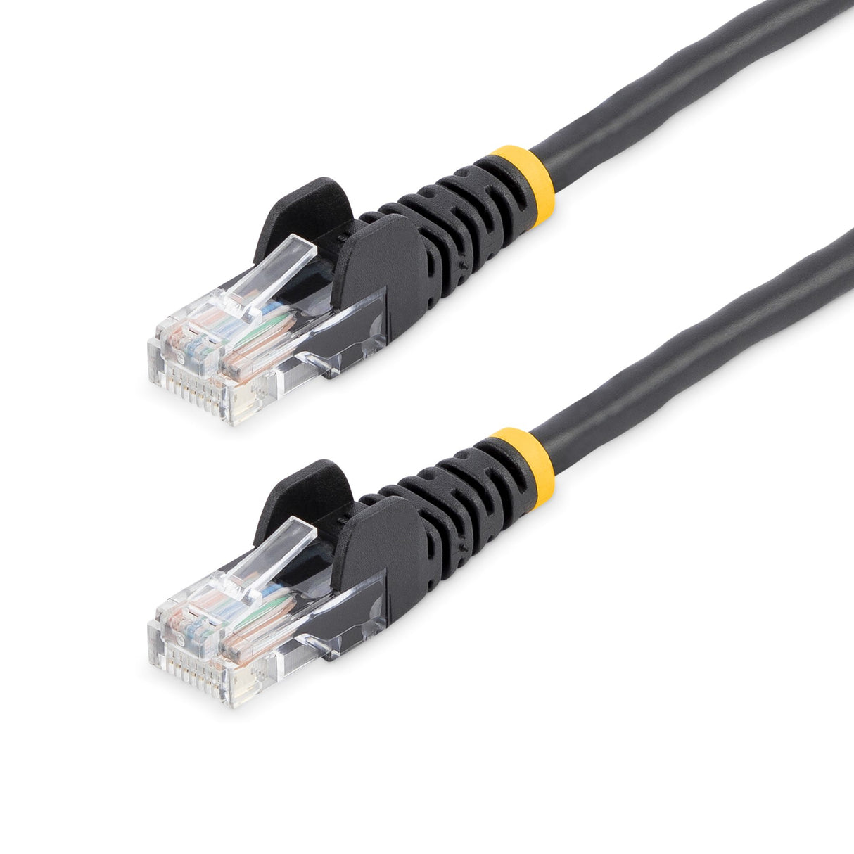 StarTech.com Cat5e Patch Cable with Snagless RJ45 Connectors - 10 ft, Black