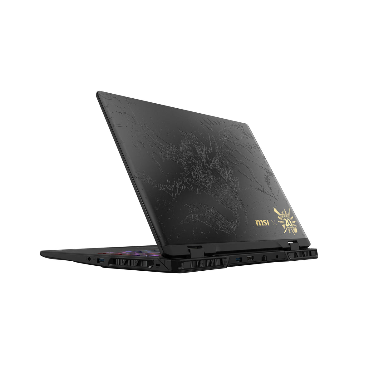 MSI Crosshair 16 HX MONSTER HUNTER EDITION D14VFKG-434CA laptop Intel® Core™ i7 i7-14700HX 40.6 cm (16") Quad HD+ 32 GB DDR5-SDRAM 1 TB SSD NVIDIA GeForce RTX 4060 Wi-Fi 6E (802.11ax) Windows 11 Home Grey