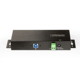 StarTech.com 7-Port Managed USB Hub with 7x USB-A, Heavy Duty with Metal Industrial Housing, ESD & Surge Protection, Wall/Desk/Din-Rail Mountable, USB 3.0/3.1/3.2 Gen 1 5Gbps - TAA