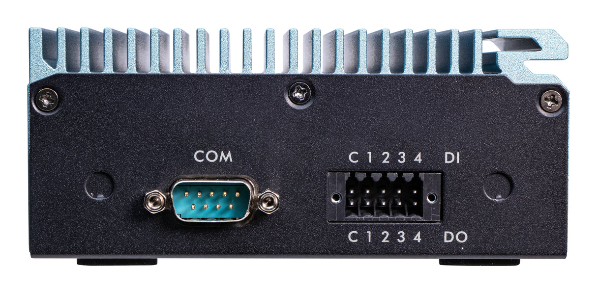 Shuttle Edge PC SPCEL02 , Intel Celeron J6412, 1x HDMI, 2x 2.5G LAN, 1x COM, DIO (4x in, 4x out), 3x USB, 2x M.2, 12-24V, 24/7 permanent operation, fanless, incl. VESA & DIN-RAIL mount