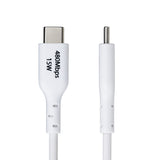 StarTech.com 3ft (91cm) USB-A to USB-C Charging Cable, Charge & Sync, 3A, USB 2.0, TPE Jacket - White USB Charging Cord