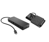 HP Univ USB-C Hub/Lptp Charger Wired USB 3.2 Gen 1 (3.1 Gen 1) Type-C Black