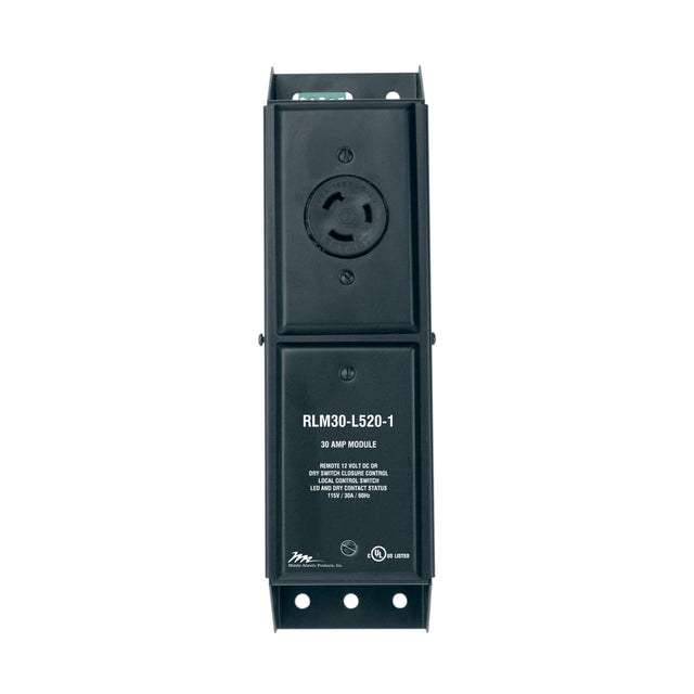 Middle Atlantic RLM30-L520-1 socket-outlet NEMA L5-20R Black