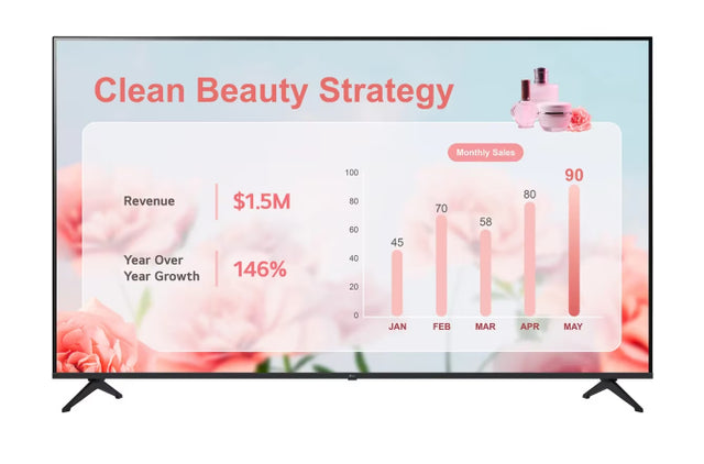 LG PK340S Digital signage flat panel 139.7 cm (55") 300 cd/m² 4K Ultra HD Black Built-in processor WebOS