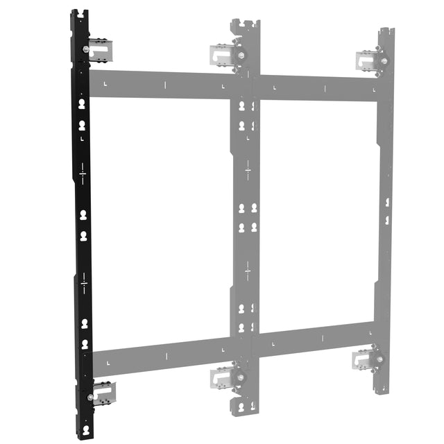 Chief TiLEDTM Left dvLED Wall Mount for LG LSCB Series Ultra Slim, 4 Displays Tall