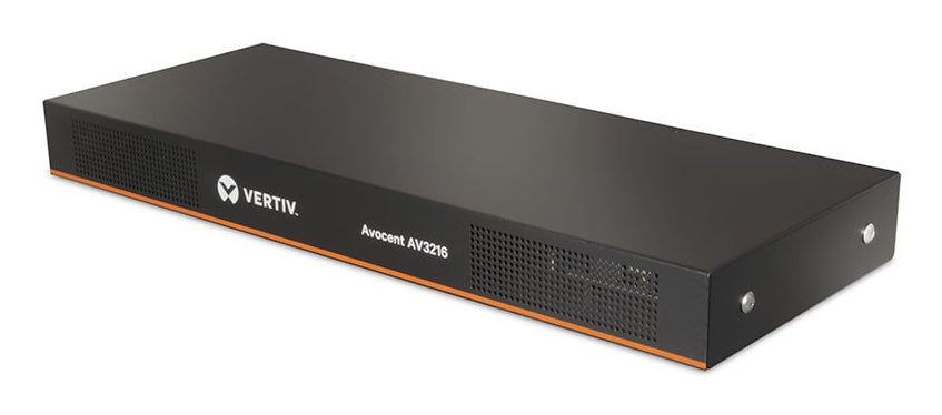 Vertiv Avocent AV3216-400 KVM switch Rack mounting Black