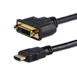 StarTech.com 8in (20cm) HDMI to DVI Adapter, DVI-D to HDMI (1920x1200p), 10 Pack, HDMI Male to 24 Pin DVI-D Female, Digital Monitor Adapter Cable M/F, HDMI to DVI Display Cord, Black