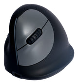R-Go Tools Ergonomic mouse R-Go HE Break with break software, large (hand size ≥ 185 mm), left-handed, Bluetooth, black