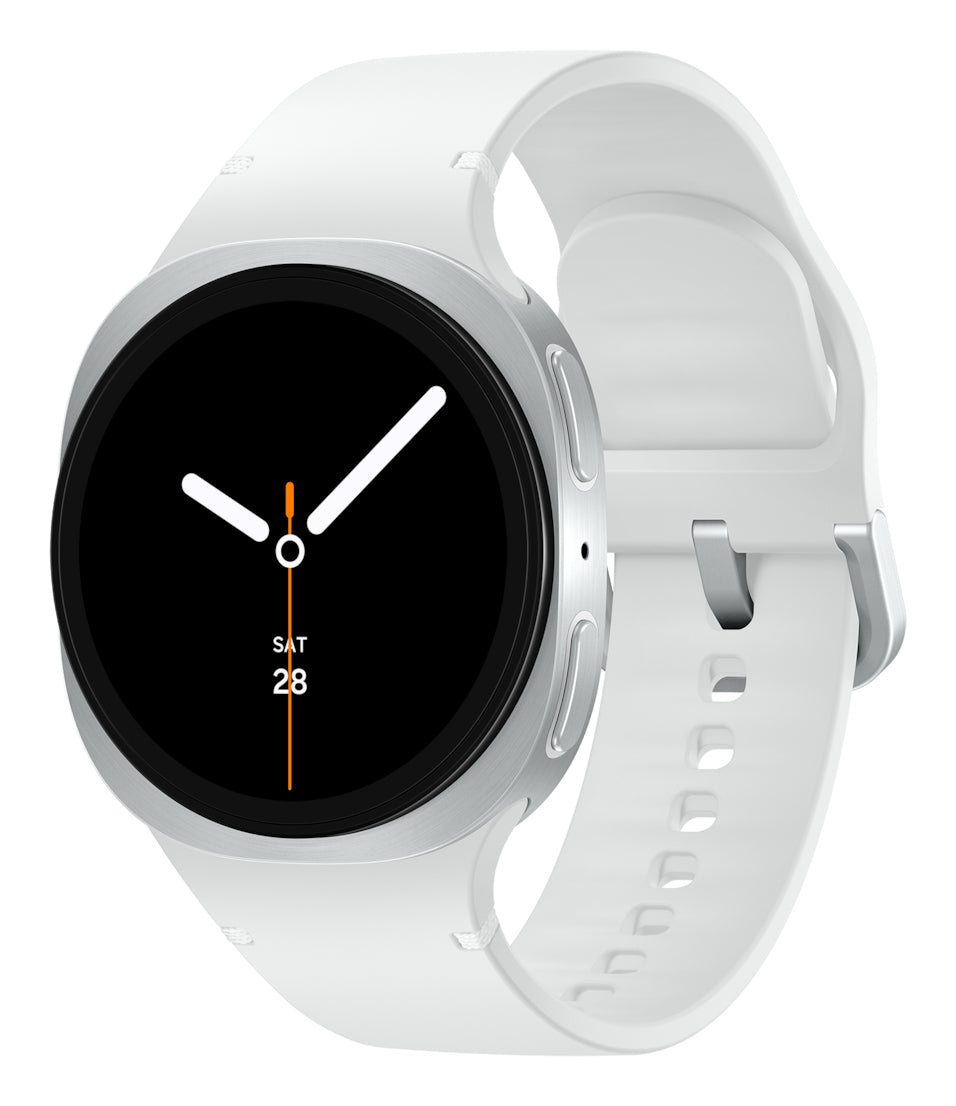 Samsung Galaxy Watch8 3.3 cm (1.3") AMOLED 40 mm Digital 438 x 438 pixels Touchscreen 4G Silver Wi-Fi GPS (satellite)
