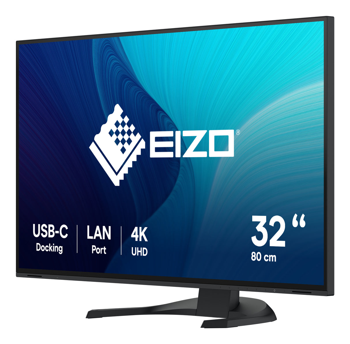 EIZO FlexScan EV3240X-BK computer monitor 80 cm (31.5") 3840 x 2160 pixels 4K Ultra HD LCD Black