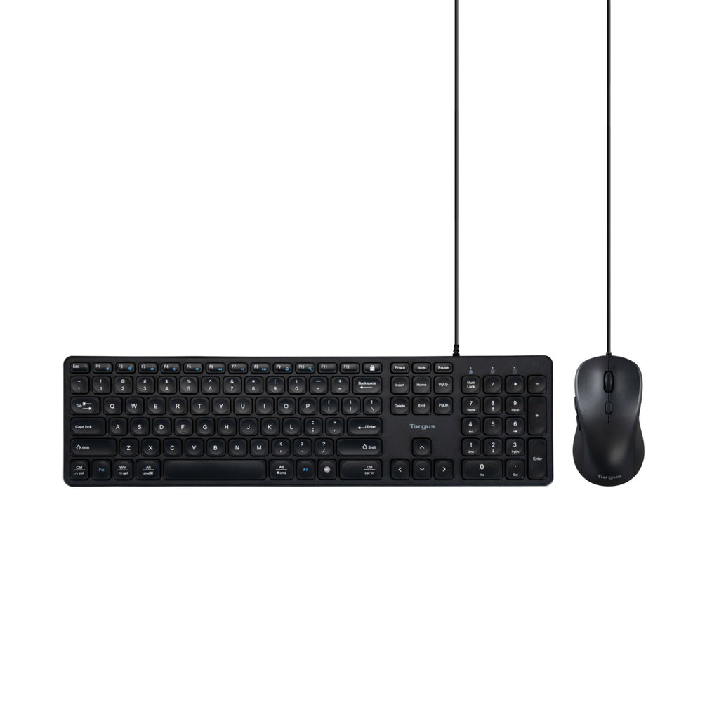 Targus EcoSmart keyboard Mouse included Universal USB QWERTY English Black