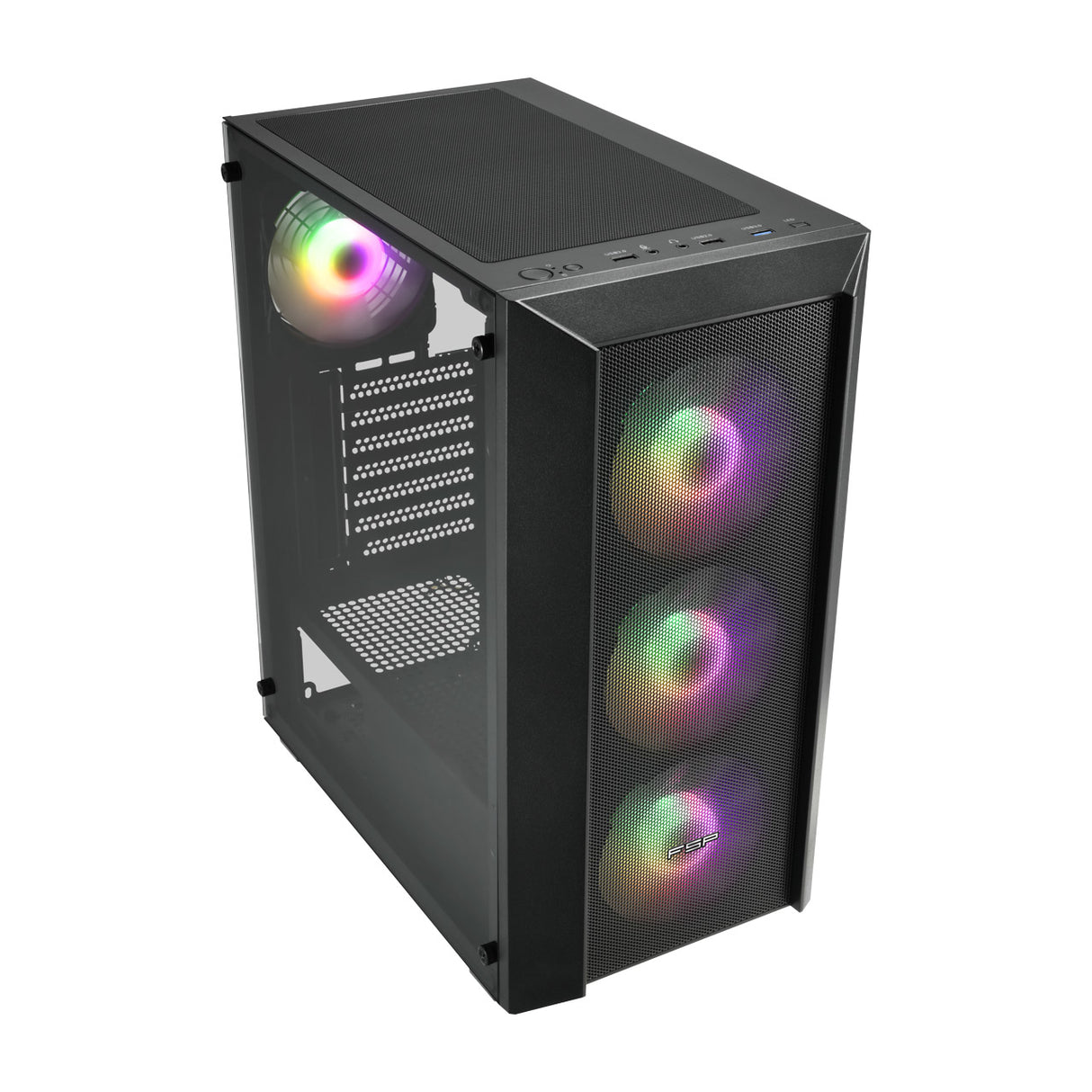 FSP CMT218 Midi Tower Black