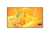 LG 65UH5Q-E Signage Display 165.1 cm (65") Wi-Fi 500 cd/m² 4K Ultra HD Black Built-in processor WebOS 24/7