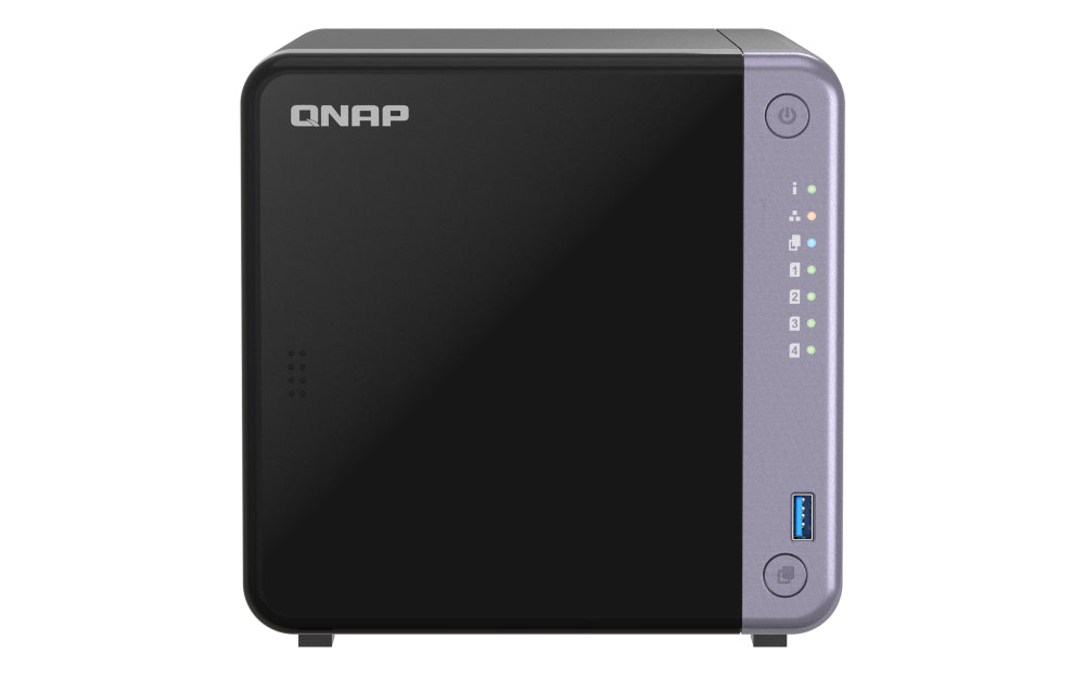 QNAP TS-432X NAS Tower Alpine Alpine AL-524 4 GB DDR4 QNAP QTS Black