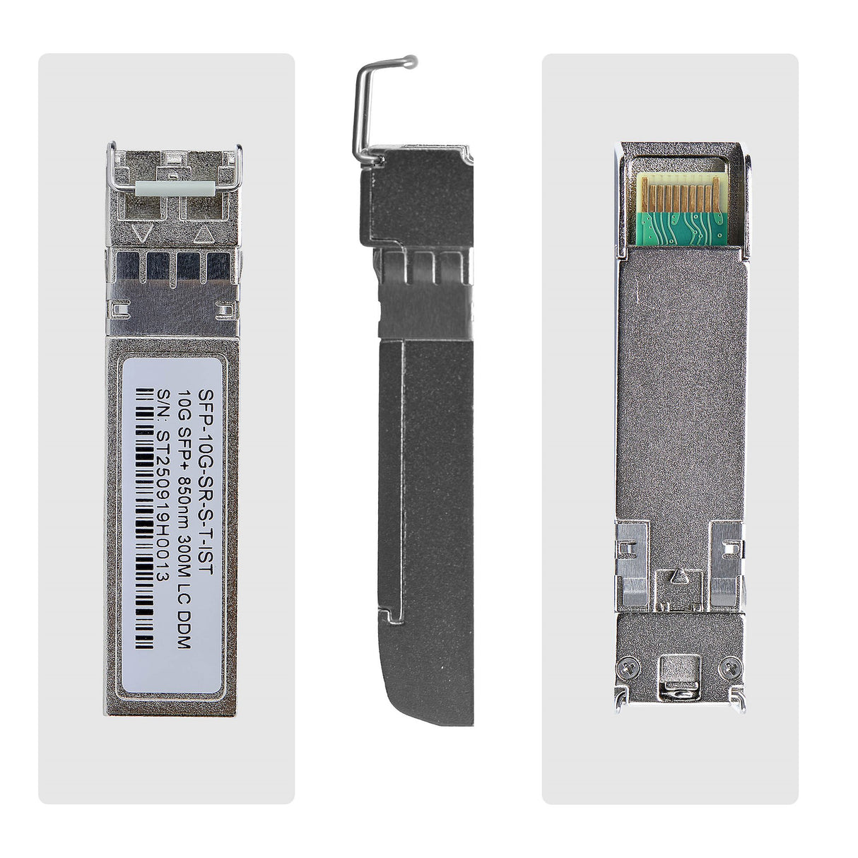 StarTech.com Version of Cisco SFP-10G-SR-S SFP+ Module, Industrial Temperature Range, 10Gbps, Multi Mode Fiber (MMF), 300m [984ft], LC Transceiver, 850nm