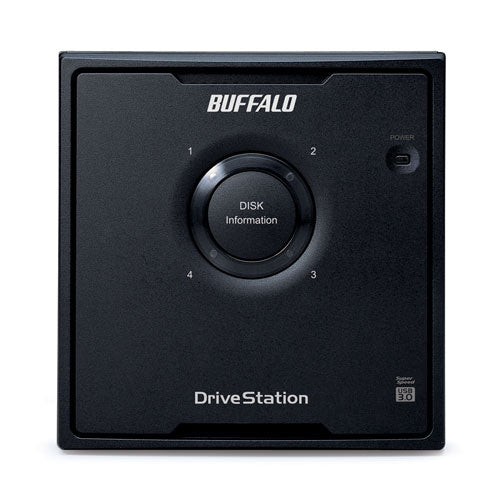 Buffalo DriveStation HD-QHU3 disk array 16 TB Desktop Black