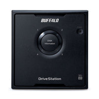 Buffalo DriveStation HD-QHU3 disk array 24 TB Desktop Black