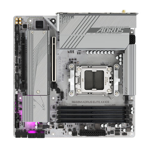 GIGABYTE B650M AORUS ELITE AX ICE Motherboard