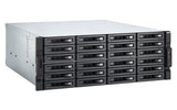 QNAP TS-2483XU-RP NAS Rack (4U) Intel® Xeon® E-2136 16 GB DDR4 0 TB QNAP QTS Black