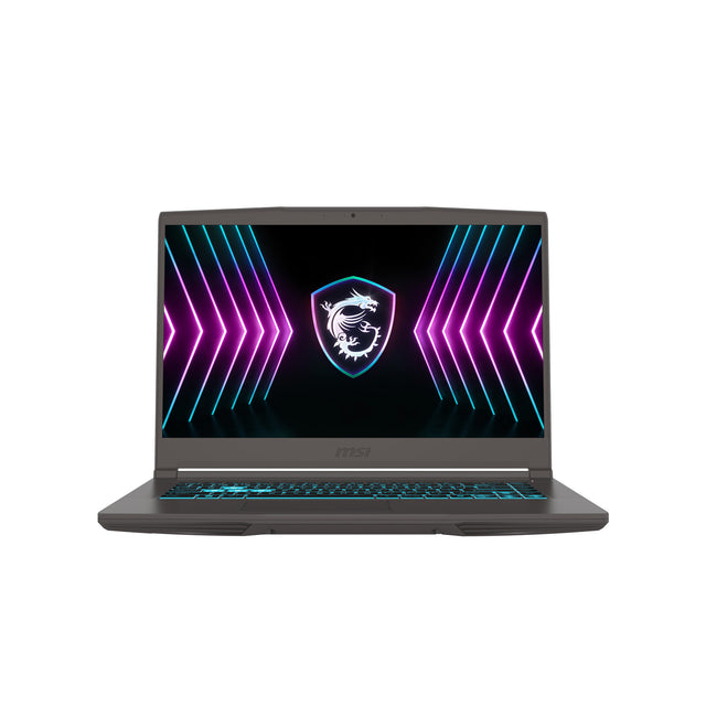 MSI Thin 15 B2RVE-3082CA AMD Ryzen™ 5 7535HS Laptop 39.6 cm (15.6") Full HD 8 GB DDR5-SDRAM 512 GB SSD NVIDIA GeForce RTX 4050 Wi-Fi 6E (802.11ax) Windows 11 Home Grey