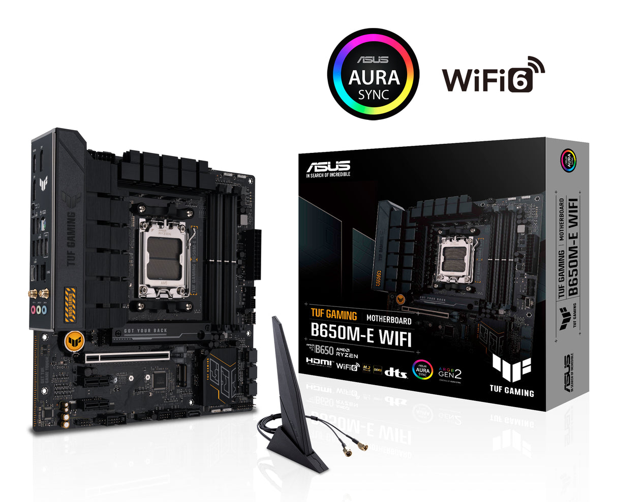 ASUS TUF GAMING B650M-E WIFI motherboard AMD B650 Socket AM5 micro ATX
