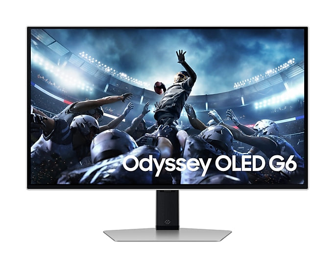 Samsung LS27DG602SNXZA computer monitor 68.6 cm (27") 2560 x 1440 pixels Quad HD OLED Silver