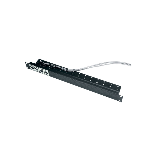 Middle Atlantic 1 RU Universal Connector Panel with Cable Shelf