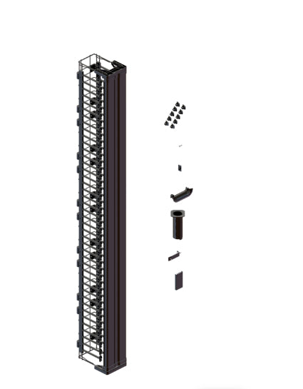 Legrand MM20VMD706-B rack accessory Mounting kit