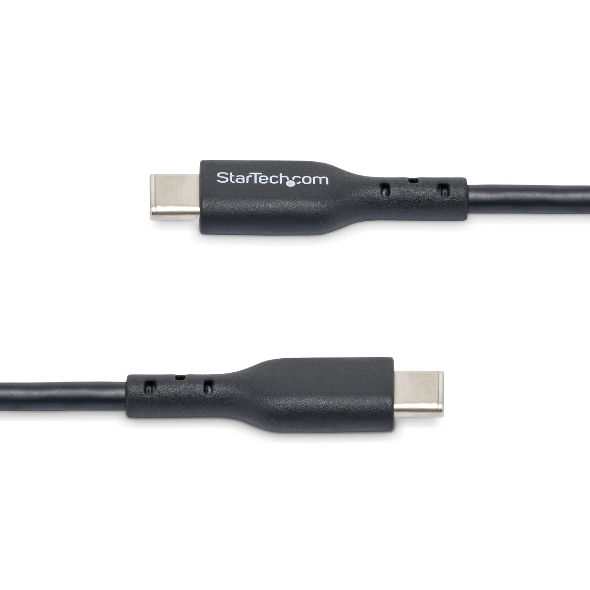 StarTech.com 2-Pack 6ft (1.8m) USB-C Charging Cable, Charge & Sync, 60W (3A) PD, USB 2.0 Laptop Charger Cable, TPE Jacket - Black USB C Charging Cord