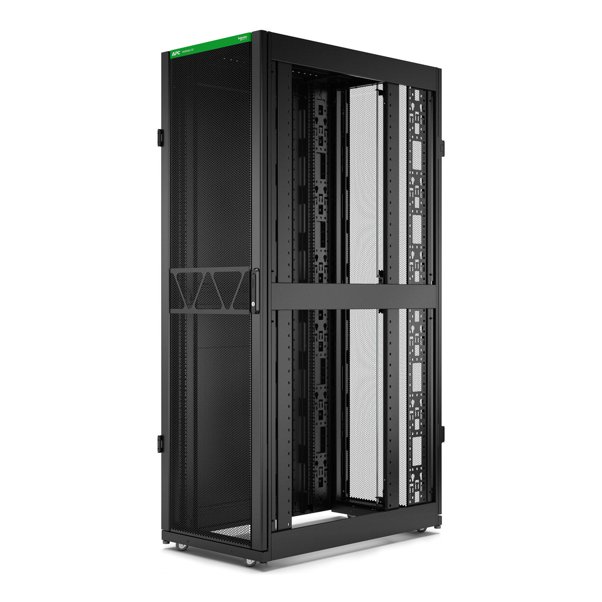 APC Netshelter SX Gen2 AR3100B2 - 42U, 1991h x 600w x 1070d mm, with side panels, black