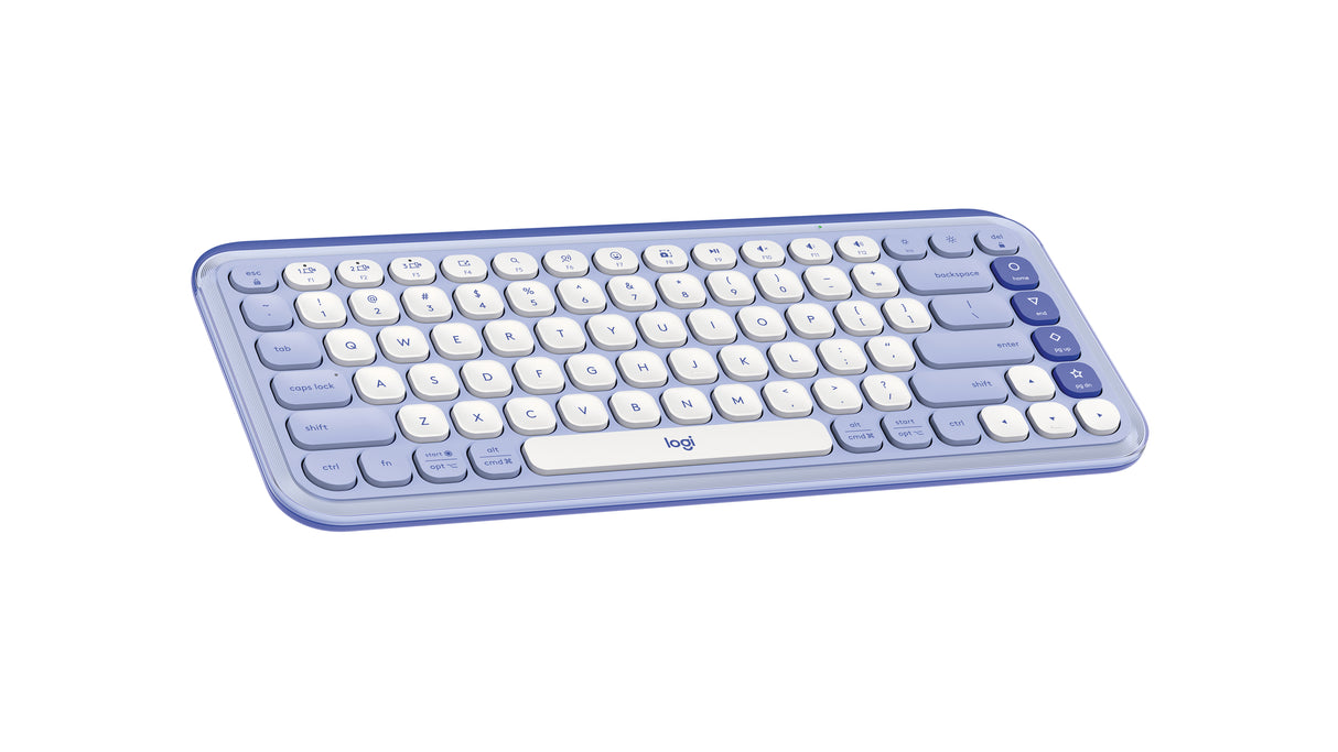 Logitech 920-013050 keyboard Universal Bluetooth QWERTY English Lilac, White