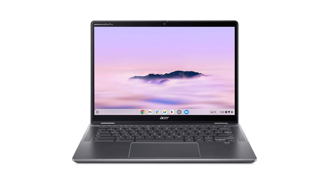 Acer Chromebook CPE594-1N-30EM Intel Core 3 100U 35.6 cm (14") Touchscreen Full HD 8 GB LPDDR5x-SDRAM 256 GB SSD Wi-Fi 6E (802.11ax) QWERTY ChromeOS US English Metallic