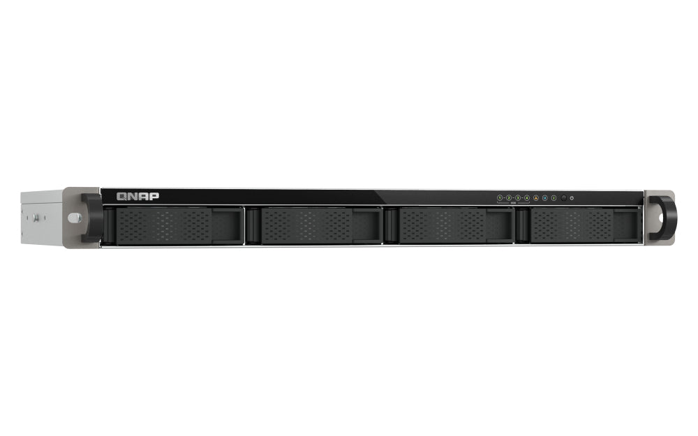 QNAP TS-433eU NAS Rack (1U) Cortex-A Cortex-A55 4 GB 0 TB QNAP Turbo System Black