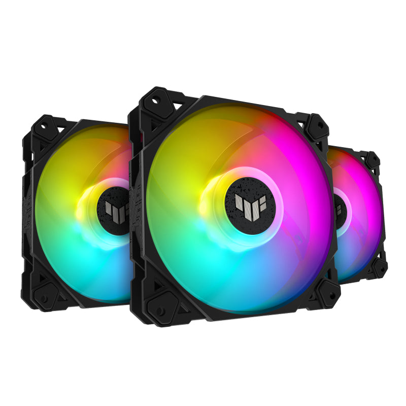ASUS TUF GAMING TF120 ARGB 3IN1 Computer case Air cooler 12 cm Black