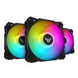 ASUS TUF GAMING TF120 ARGB 3IN1 Computer case Air cooler 12 cm Black