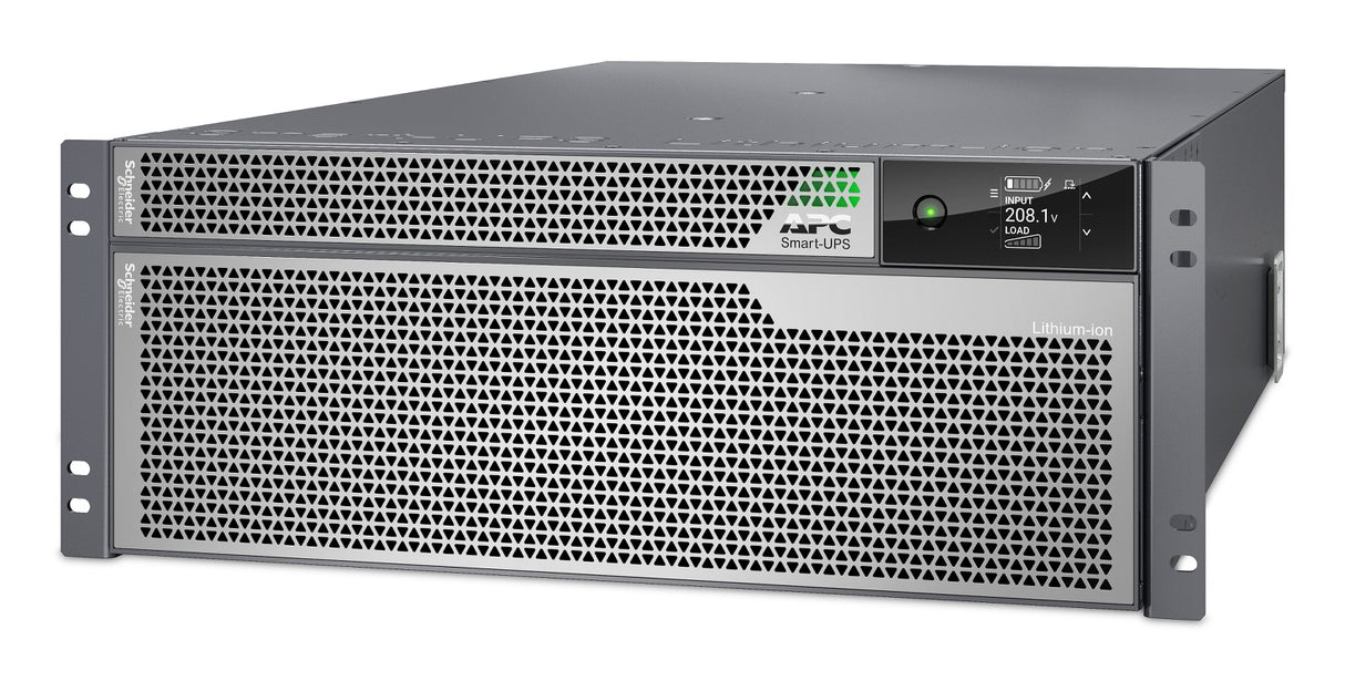 APC Smart-UPS Ultra On-Line Li-Ion SRTL10KRM4UI, 10KW, 4U Rack/Tower, 6xC13 & 6xC19, NMC